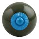 Olive Round Turquoise Fitting Ceramic Knob